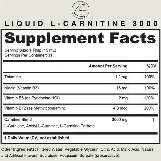 Syntra™ Liquid L-Carnitine 3000 MG
